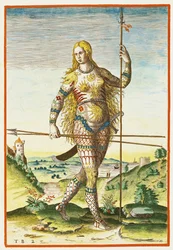 Pictish woman, from 